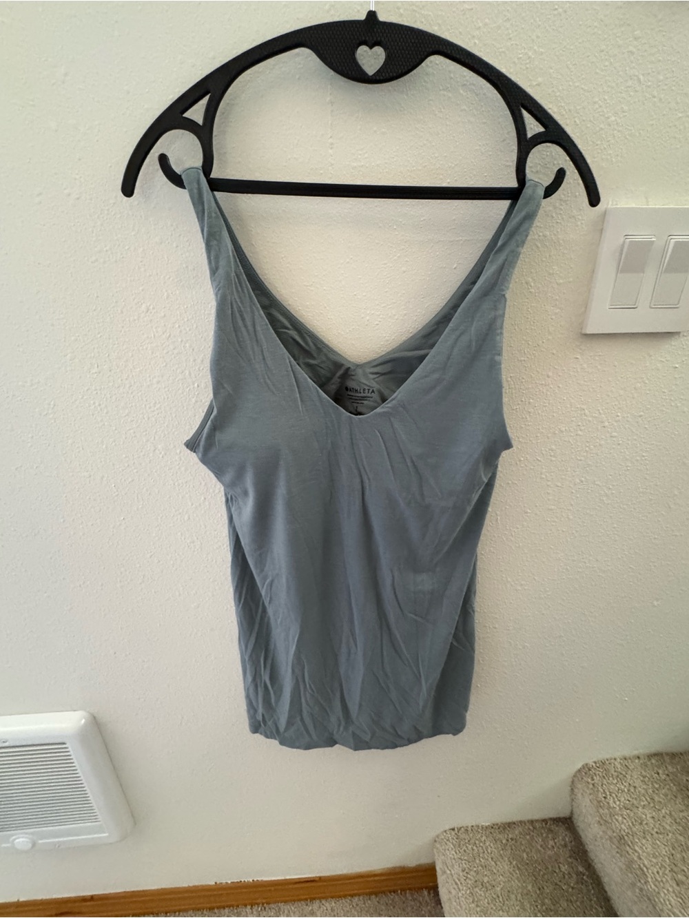 Athleta Dusty Blue V-Neck Camisole Tank